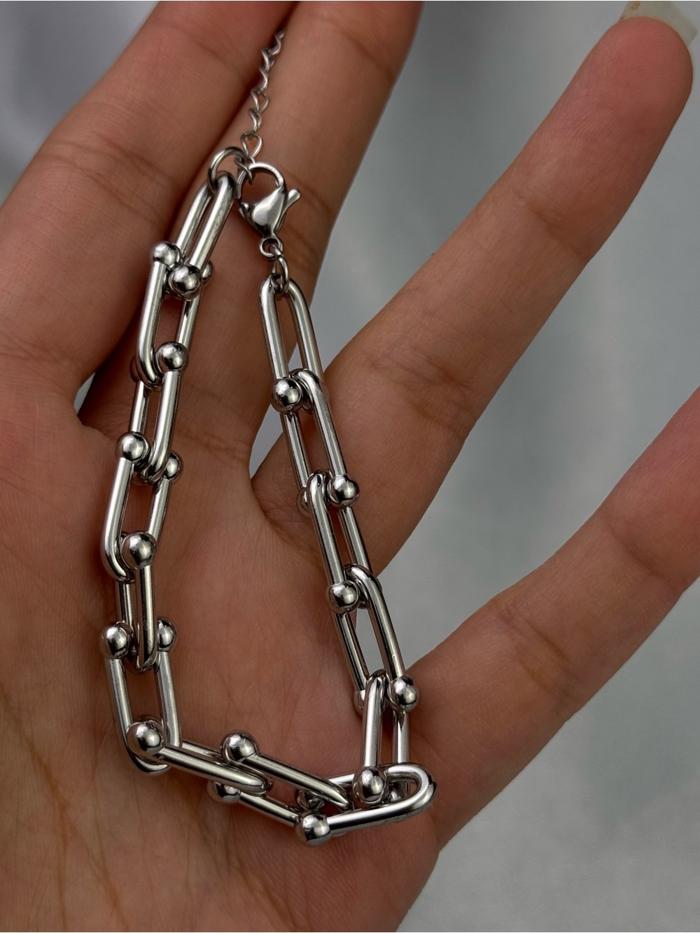 Brand New Stainless Steel Link Chain Bracelet – Silver or Gold ✨ - Picture 4 of 13